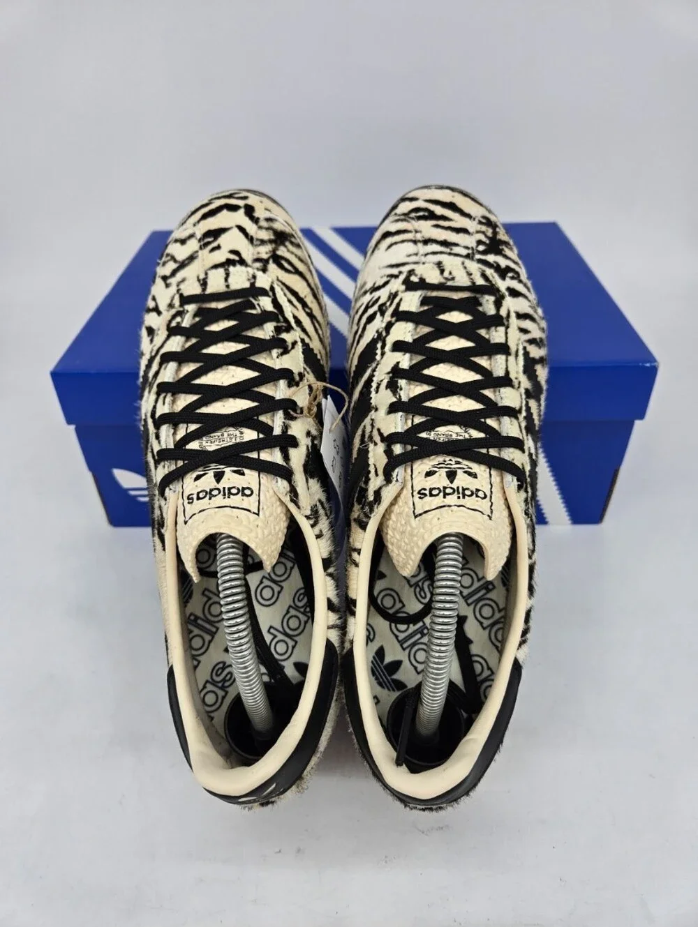 adidas Women's SL 72 OG KH8811 Zebra Print Shoes Size 10.5